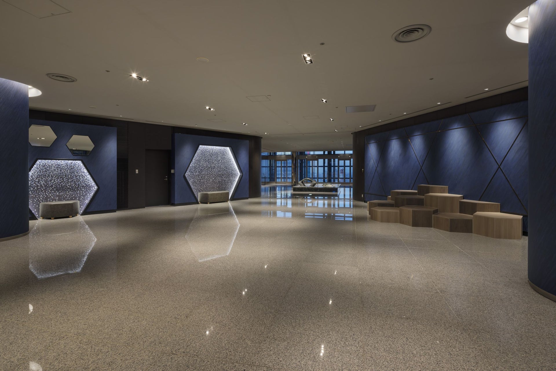 カレッタ汐留 リニューアル 46階「SKY VIEW」「エントランス」4